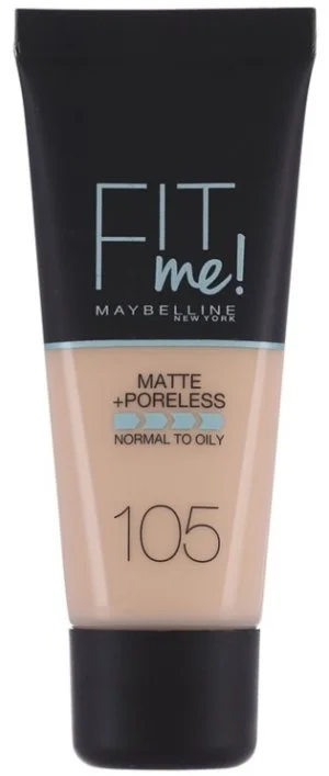 Maybelline Fit Me! Matte + Poreless - 105 Natürliches Elfenbein