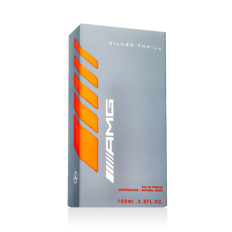AMG Silver Thrill nachfüllbares Eau de Parfum für Herren 100 ml
