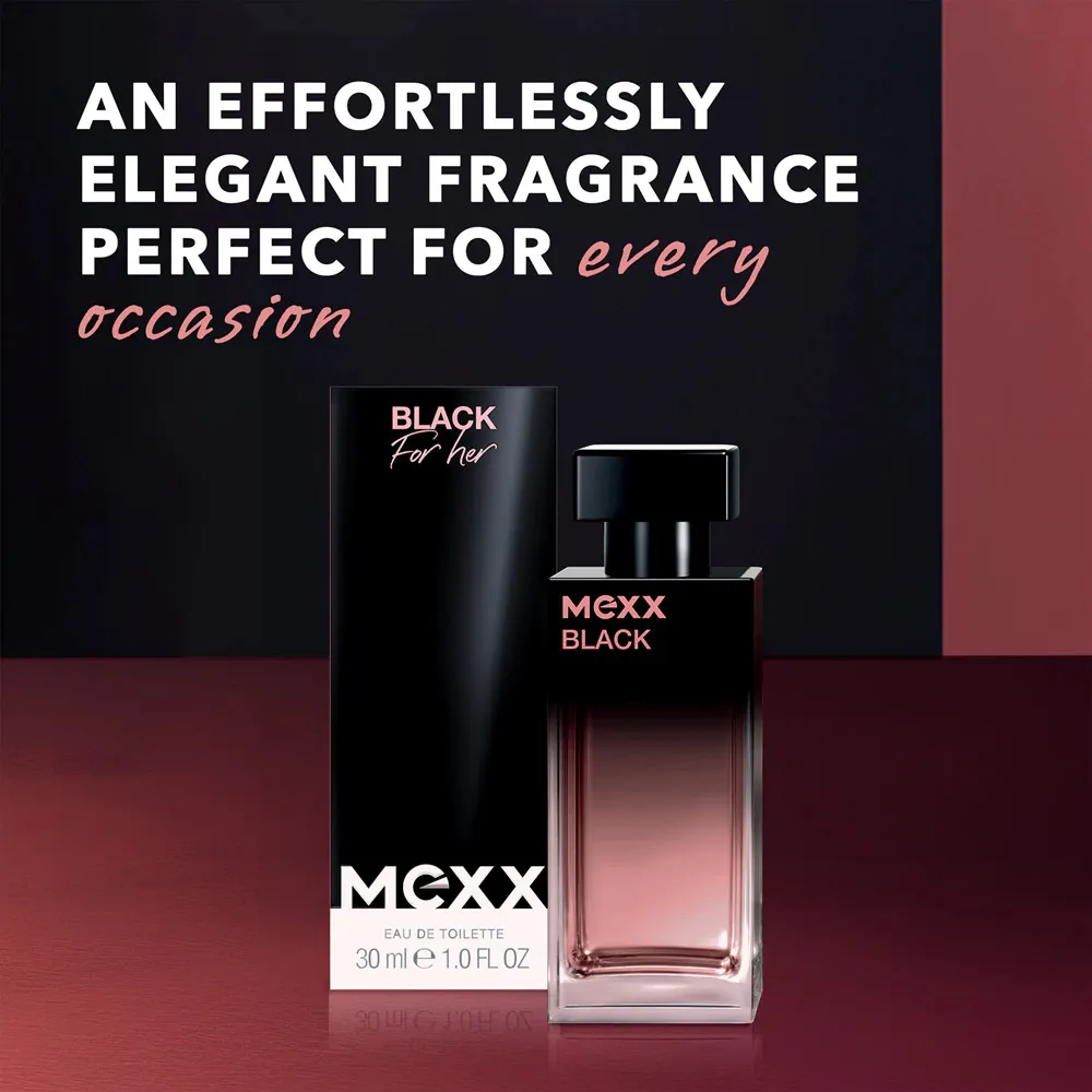 Black For Her Eau de Toilette für Damen 30 ml