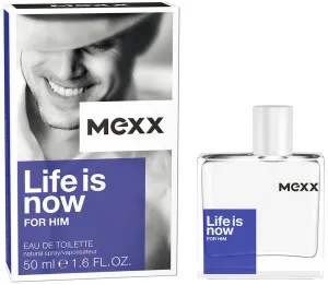Mexx Life Is Now For Him Eau de Toilette für Männer 50 ml