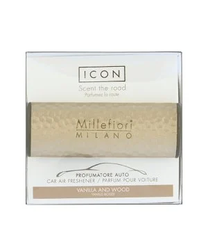 Millefiori Icon Metal Vanilla & Wood Autoduft