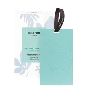 Millefiori Patchouli Smeraldo Duftkarte 3 St.