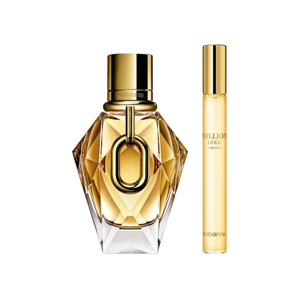 Million Gold For Her 50 ml + EDP MINI Eau de Parfum für Damen 10 ml