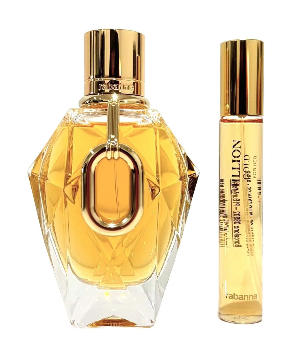 Million Gold For Her 90 ml + EDP Eau de Parfum für Damen 20 ml
