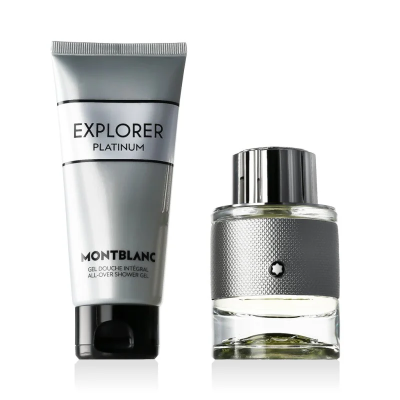 Explorer Platinum Eau de Parfum für Herren 60 ml + Duschgel für Körper und Haare 100 ml
