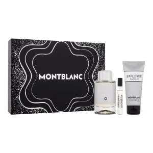 Montblanc Explorer Platinum EDP 100 ml + EDP MINI 7,5 ml + SG für Körper und Haare 100 ml M