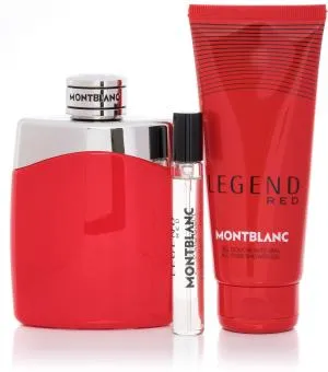Montblanc Legend Red EDP 100 ml + EDP MINI 7,5 ml + SG für Körper und Haare 100 ml M