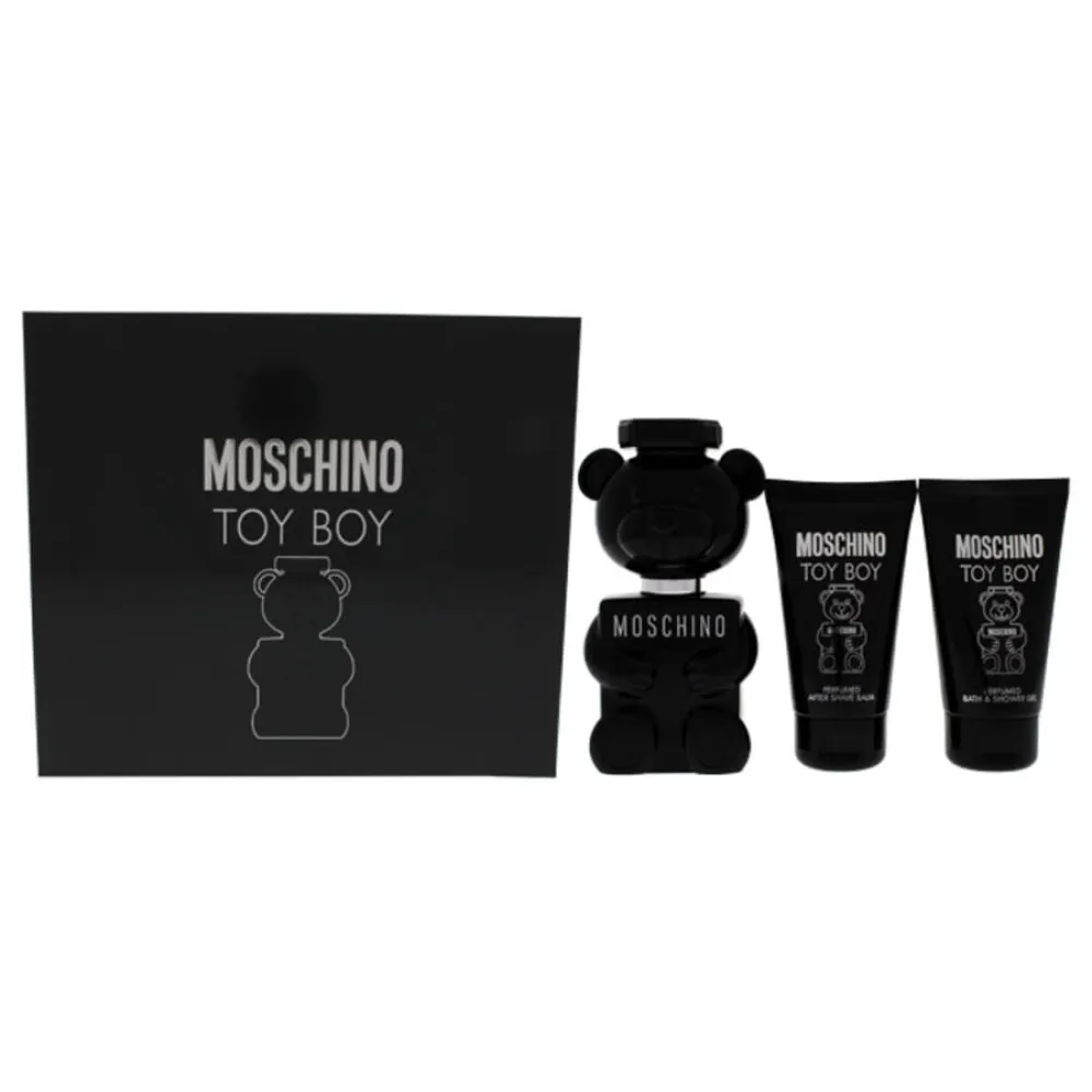Toy Boy Geschenkset für Männer Eau de Parfum 50 ml + Duschgel 50 ml + Aftershave-Balsam 50 ml 50 ml + sprchový gel 50 ml + balzám po holení 50 ml