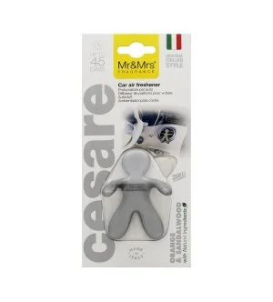 Mr&Mrs Fragrance Cesare Orange & Sandelholz Autoduft silber