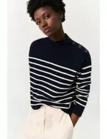 Ecoalf Muskalf Sweatshirt Woman Deep Navy