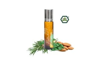 Natasha Roll-on-Mischung ätherischer Öle – Inspiration und Konzentration (10 ml) – schärft den Geist und reduziert Stress