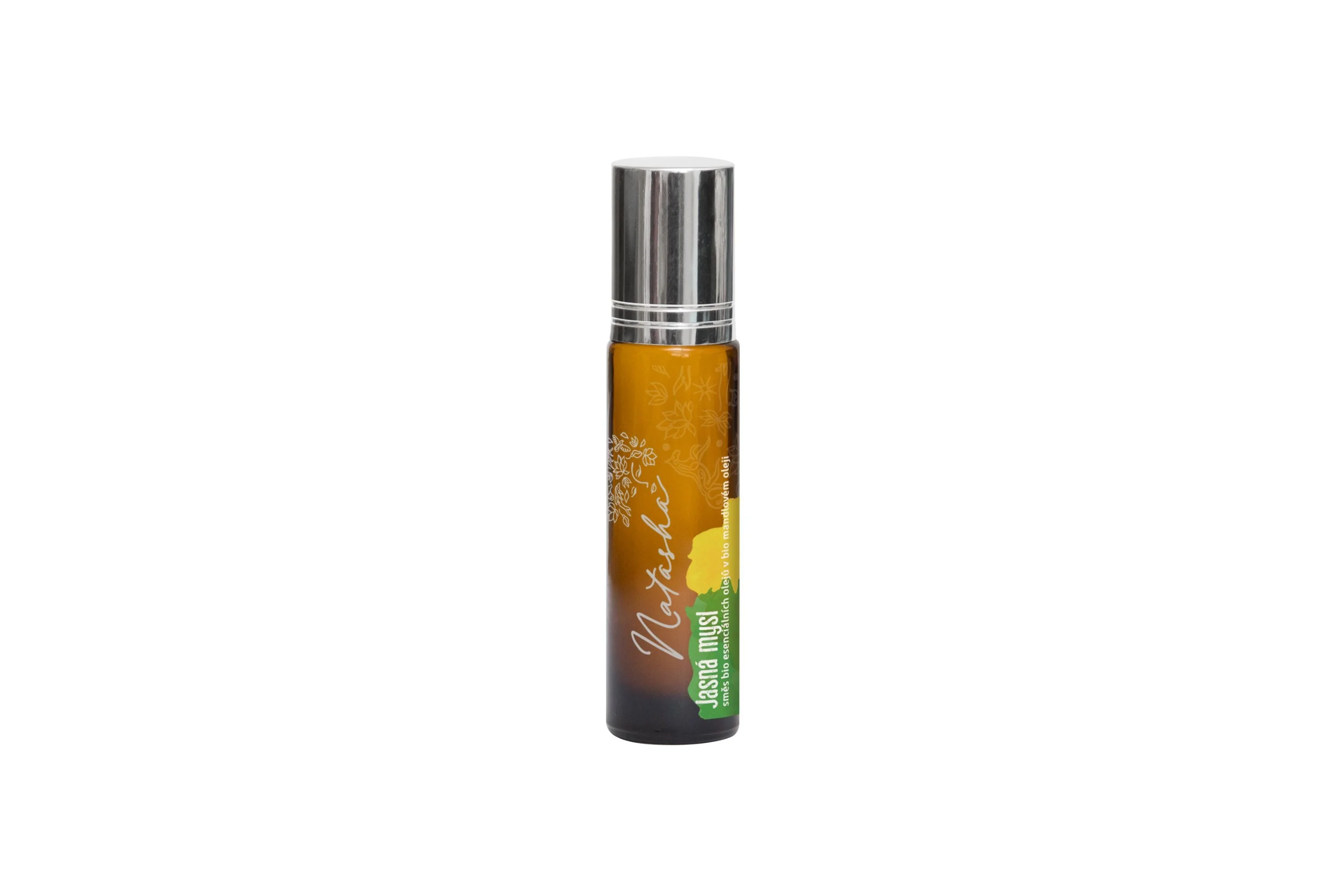Natasha Roll-on-Mischung ätherischer Öle – Klarer Geist (10 ml) – Belebung jederzeit und überall