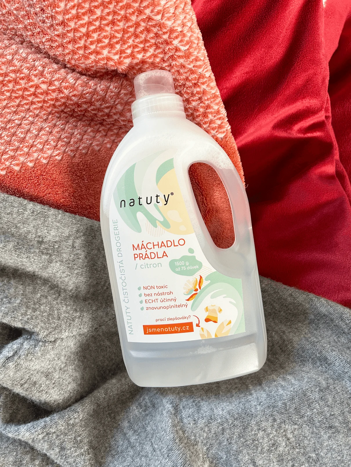 Natuty Wäschespüler mit Zitronenduft 1 l