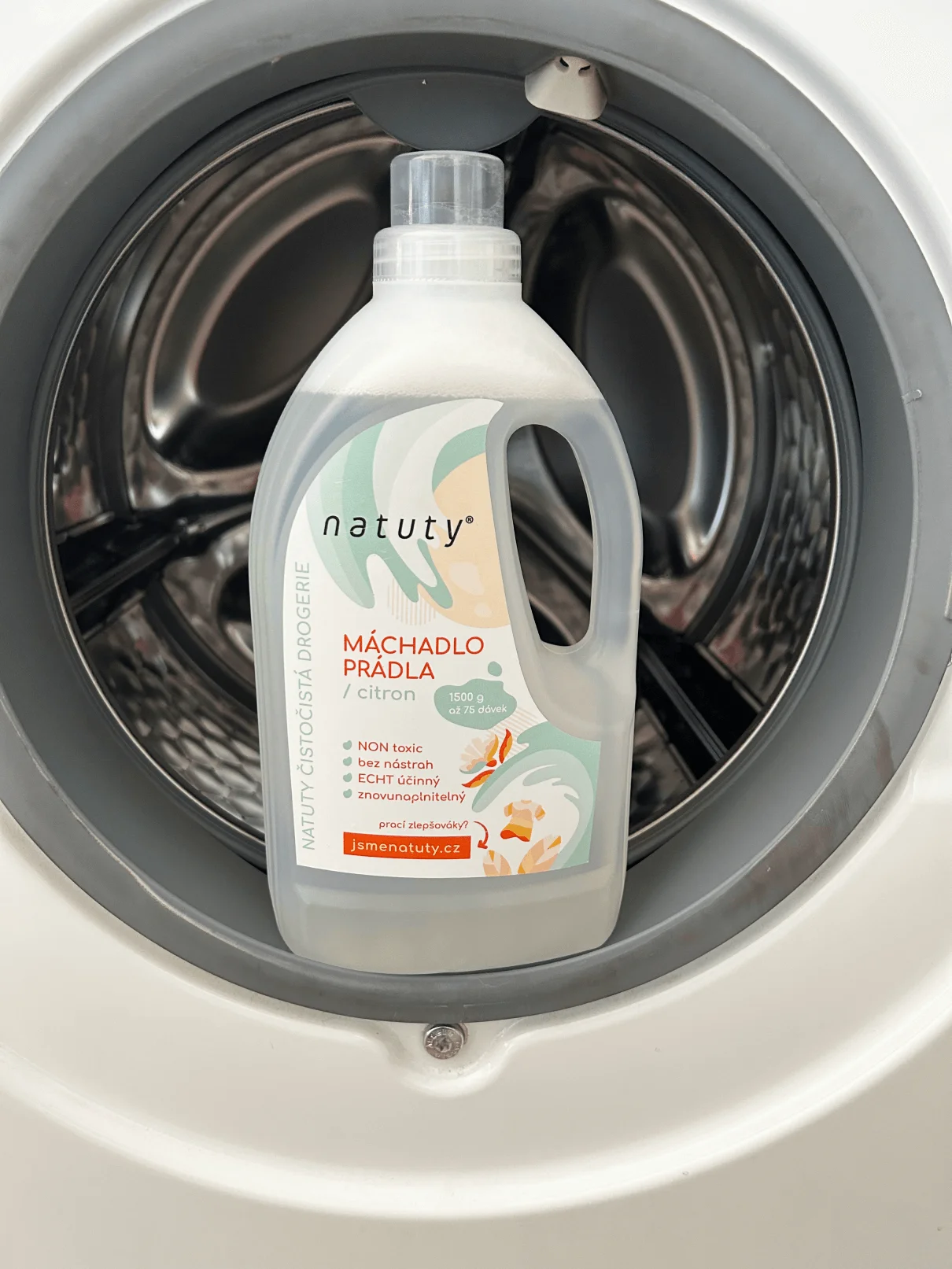 Natuty Wäschespüler mit Zitronenduft 1,5 l