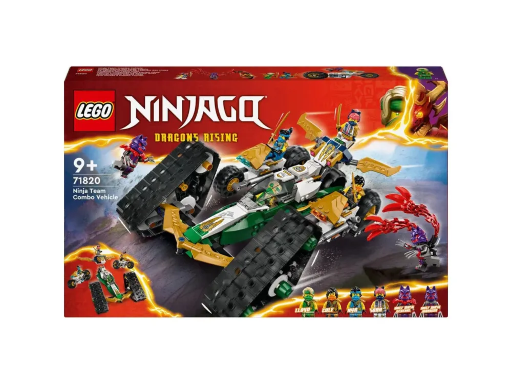 NINJAGO® 71820 Ninja-Team und Kombi-Fahrzeug