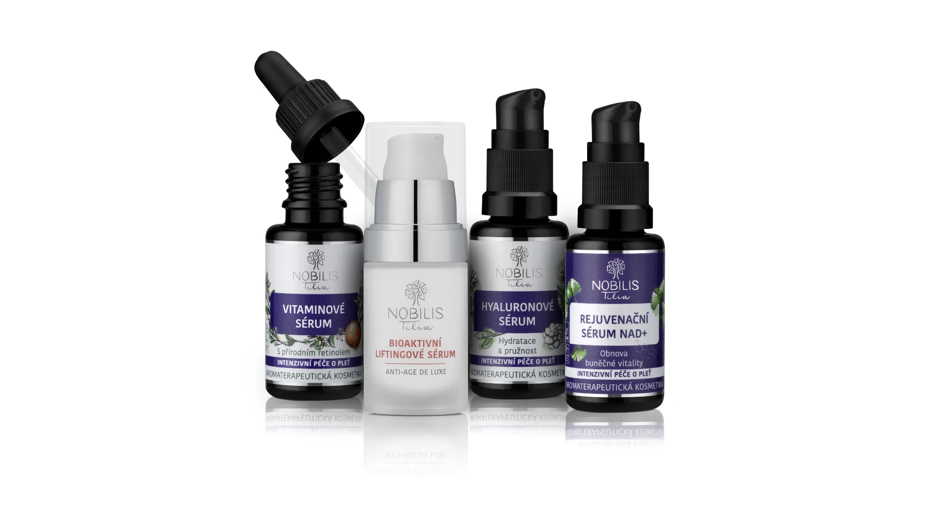 Nobilis Tilia Bioaktives Lifting-Serum (15 ml) – für reife Haut und Pigmentflecken
