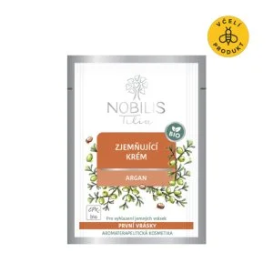 Nobilis Tilia Glättende Creme Argan BIO 2 ml – Probe – mind. haltbar bis 06/2026 – Extraportion Vitalität