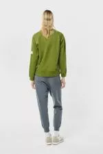Ecoalf Noosa Sweatshirt Woman Vibrant Green