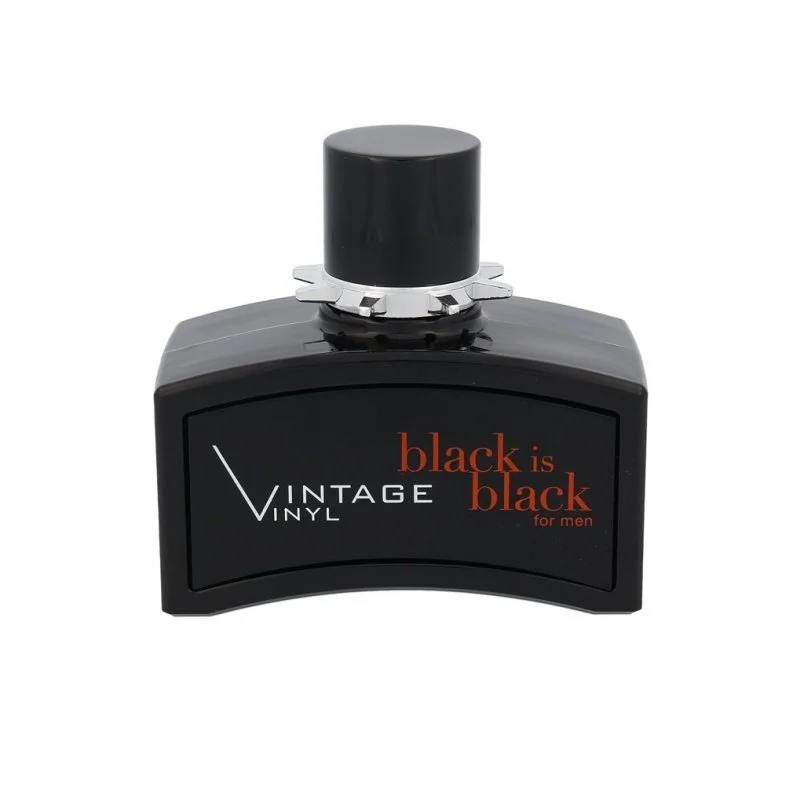 Black is Black Vintage Vinyl Eau de Toilette für Herren 100 ml