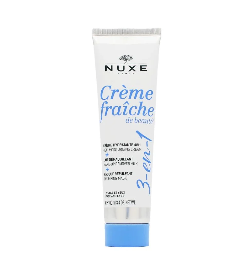 Crème Fraîche de Beauté 3-in-1 Feuchtigkeitscreme, Reinigungsmilch und Gesichtsmaske 100 ml
