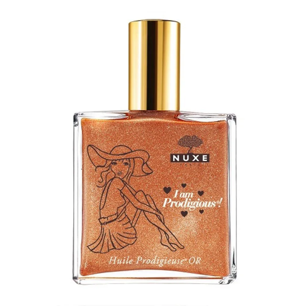 Huile Prodigieuse Or multifunktionales schimmerndes Trockenöl für Gesicht, Körper und Haare 100 ml
