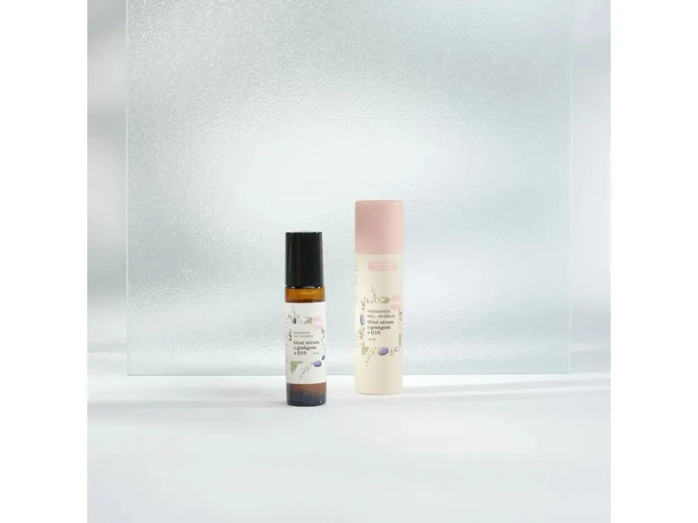 Kvitok Augenserum mit Ginkgo und Q10 - Nacht 10 ml Roll-on