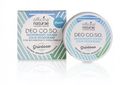Officina Naturae Gusty Cream Deodorant (50 ml) - mit einem würzigen, holzigen Duft