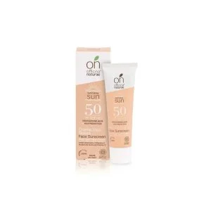 Officina Naturae Sonnencreme fürs Gesicht SPF 50 – straffend (30 ml) – für alle Hauttypen