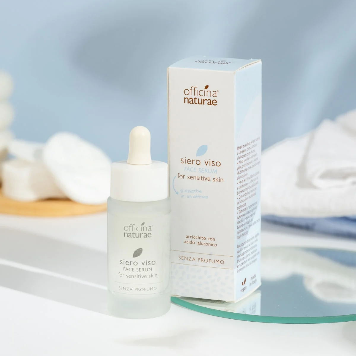 Officina Naturae Gesichtsserum für empfindliche Haut (30 ml) – beruhigt reaktive Haut
