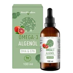 SinoPlaSan Omega 3 Algen DHA EPA Öl, 100 ml