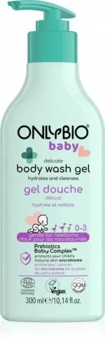 OnlyBio Sanfte Babywäsche (300 ml) - geeignet ab Geburt