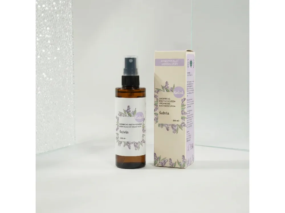 Kvitok Bio-Kräuterwasser - Salbei 100 ml