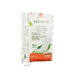 Organyc Mutterschaftseinlagen (12 Stück) - 100% Bio-Baumwolle, 6 Tropfen