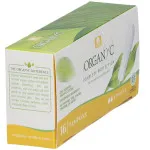 Organyc Tampons Regular (16 Stück) - 100% Bio-Baumwolle, 2 Tropfen