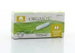 Organyc Tampons Regular (16 Stück) - 100% Bio-Baumwolle, 2 Tropfen