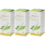 Organyc Tampons mit Applikator Regular (16 Stück) - 100% Bio-Baumwolle, 2 Tropfen