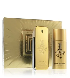 Paco Rabanne 1 Million Geschenkset Eau de Toilette 100 ml + Deospray für Herren