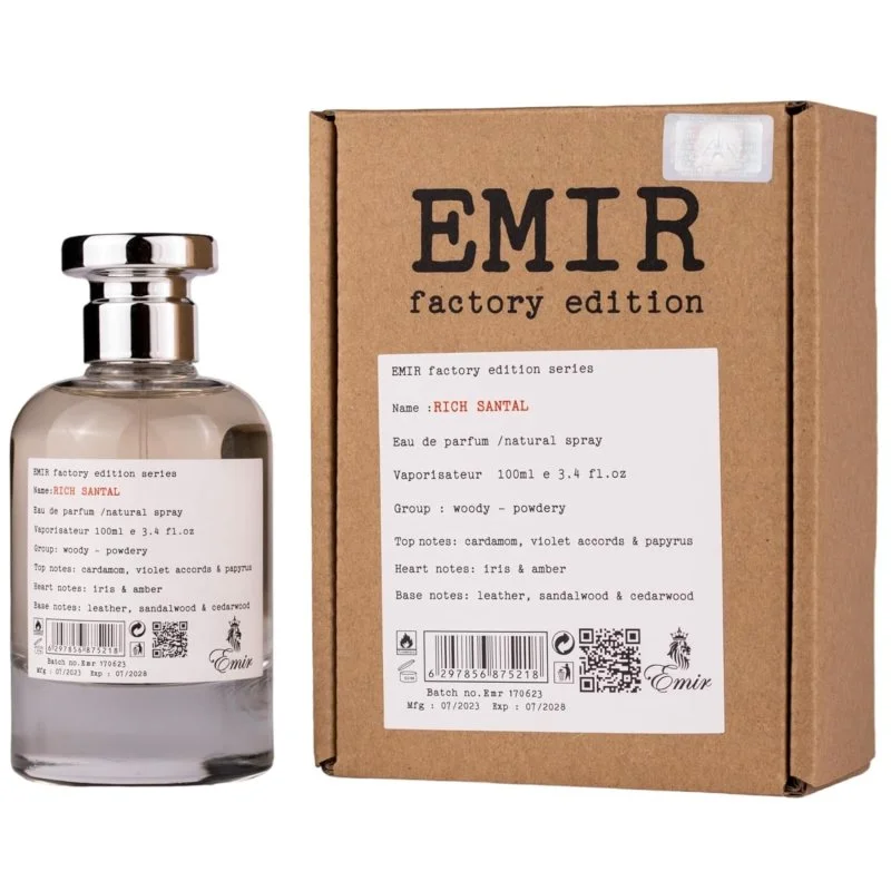 Rich Santal Emir Factory Edition Unisex Eau de Parfum 100 ml