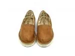 Perky Plataforma Espadrille Suede Camel