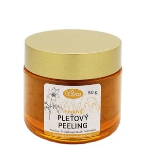 Pleva Skin Peeling With Honey Honig-Gesichtspeeling 50 g
