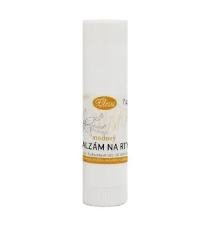 Pleva Honey Lip Balm with Vanilla Flavor Lippenbalsam mit Honig, Stift 7 g