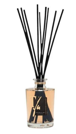 POLVERE D'IRIS STÄBCHEN 250 ML RAUMDUFT - TFU (10 schwarze Bambusstäbchen, 30 cm, enthalten)