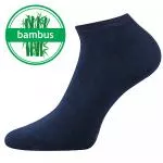 Lonka Bambus niedrige Socken dunkelblau