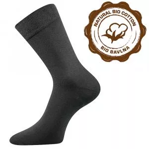 Lonka Socken BIO Baumwolle dunkelgrau