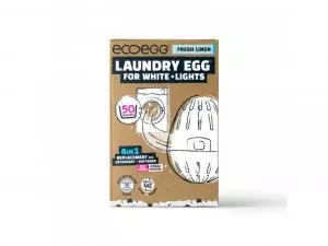 Ecoegg Wasch-Ei für weiße Wäsche für 50 Wäschen frische Baumwolle