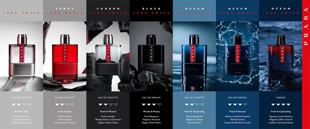 Luna Rossa Black Eau de Parfum für Herren 100 ml