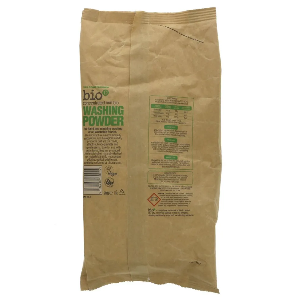 Bio-D Hypoallergenes Waschpulver (2 kg)