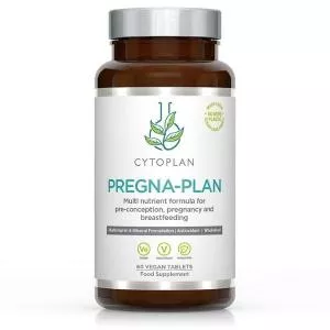 Cytoplan Pregna-Plan Multivitamin für schwangere und stillende Mütter, 60 Tabletten
