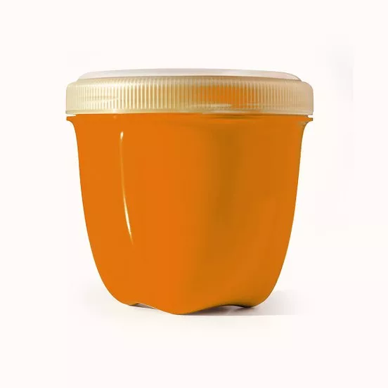 Preserve Snackbox (240 ml) - orange - aus 100% recyceltem Kunststoff