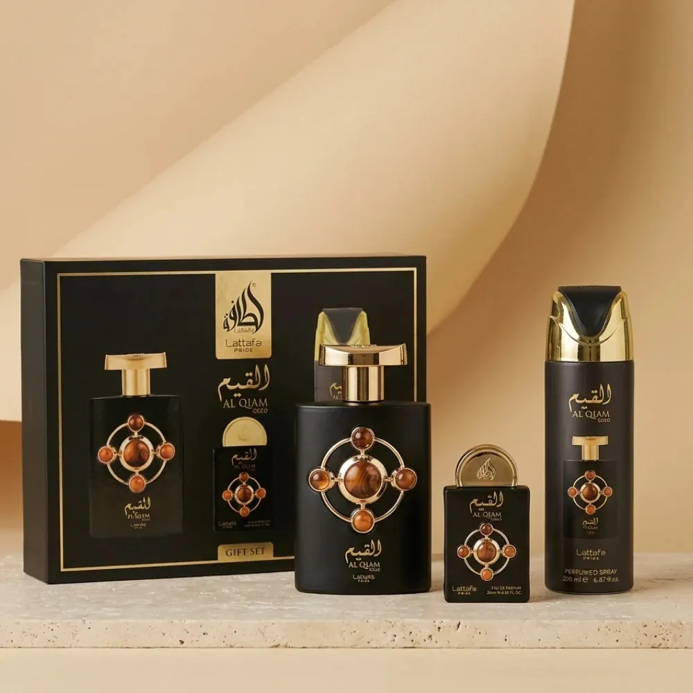Pride Al Qiam Gold EDP 100 ml + EDP 20 ml + DEO Spray 200 ml UNISEX 1 ks